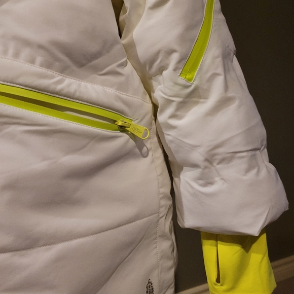 fp movement Free People White, Extra Long Puffer Coat - Picture 3 of 7